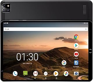 Tablette 10 pouces, 4 go de ram, 64 go de stockage, processeur octa