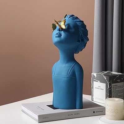 Sculpture en résine écologique décoration d'intérieur figurines créatives modernes cadeau d'art