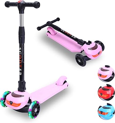 Trottinette enfant pliable à trois roues dayong pour enfants de 3 à 14