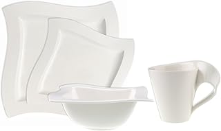 Service de table 4 pièces villeroy & bosch new wave, assiette à salade