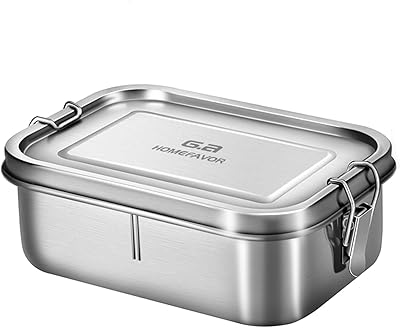 Récipient alimentaire étanche en acier inoxydable ga home favor de 800 ml