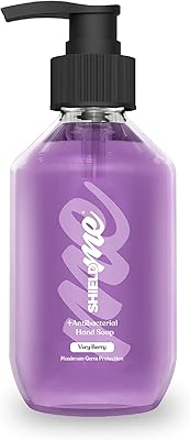 Lavage liquide antibactérien pour les mains shield me, parfum très baies - 300
