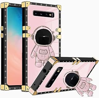 Coque de protection antichoc en tpu design astronaute avec béquille cachée pour samsung