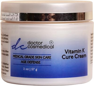 Dr. kos medical vitamine k cure crème à l'huile de tournesol et d'amande