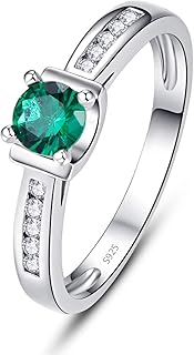 Bague de mariage imbesol pour femme en argent sterling 925, 7 x 7