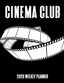 Agenda hebdomadaire cinema club 2020 : un calendrier de 52 semaines