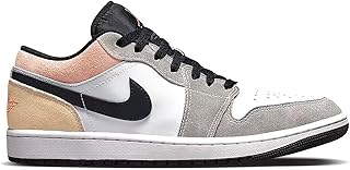Chaussure air jordan 1 low se flight club pour homme noir ambre