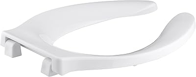 Kohler k-4731-sc-0 abattant wc allongé avec charnière de contrôle autonome et poignée intégrée