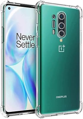 Coque transparente conçue pour oneplus 8 pro coque de protection ultra fine