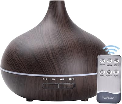 Diffuseur d'huiles essentielles homarket pour grande pièce, diffuseur d'huiles essentielles 300 ml