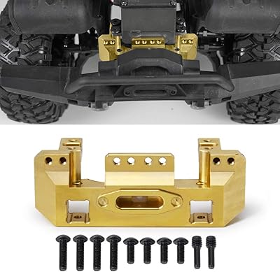 Pare-chocs avant en laiton robuste que-t 118 g pour voiture trx-4 trx4 à