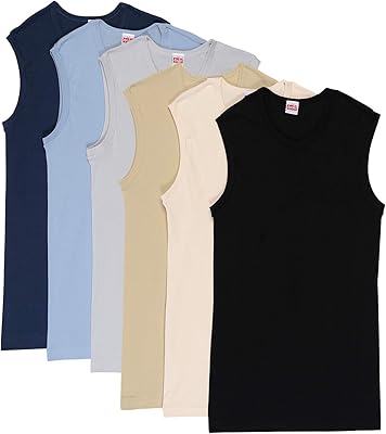 Veste en coton à manches larges apollo pour homme, couleurs assorties, 6 pièces