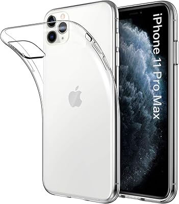 Coque transparente zobitek pour iphone 11 pro max en silicone flexible, polyuréthane thermoplastique et caoutchouc transparent résistant aux chocs (iphone 11 pro max, transparent). Diaytar : Le e-commerce qui respecte votre budget