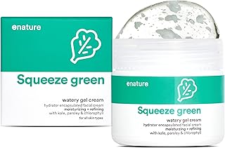 I nature squeeze green water drop gel cream 2,4 oz - gel-crème visage rafraîchissant et hydratant intense pour une hydratation rafraîchissante, gel goutte d'eau avec capsules d'huile végétale. Des produits variés pour tous les besoins sur Diaytar Sénégal