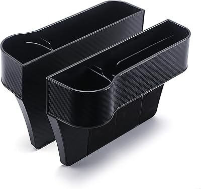 Organisateur sous vide pour siège de voiture 2 pièces boîte de rangement