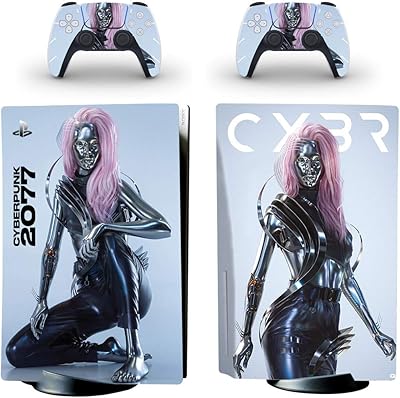 Autocollant en vinyle pour console et manette ps5, durable, résistant aux rayures
