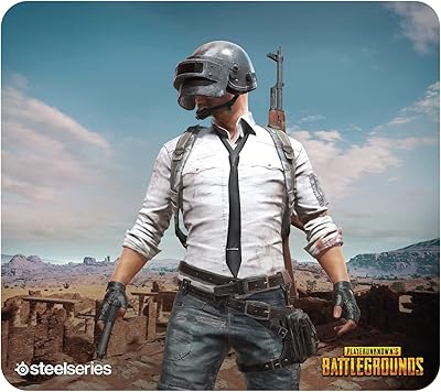 Tapis de souris en tissu fin qsk ajoutant la carte miramar pour pubg