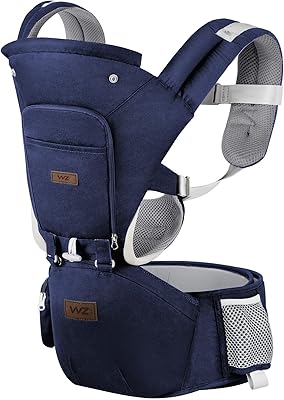 Porte-bébé nouveau-né à tout-petit avec siège de hanche 6 en 1 confortable