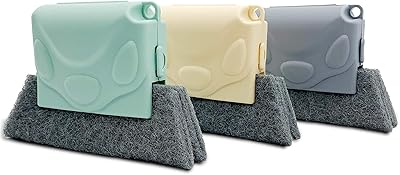 Gotos 3 pièces brosse magique de nettoyage de vitres, brosses de nettoyage
