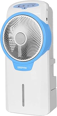 Refroidisseur d'air portable haute vitesse rechargeable geepas à 3 vitesses avec fonction