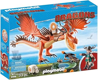 Playmobil dragon playset - 9459 snow out et hawkfang
