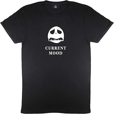 Popgear femme disney l'étrange noël de monsieur jack current mood t-shirt coupe boyfriend
