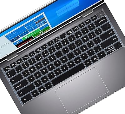 Couverture en silicone pour clavier saco pour dell inspiron 5410 (d560465win9s) core i5