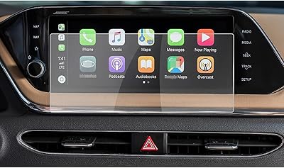 Pour sonata dn8 10,25 pouces 2020, protecteur d'écran de voiture pour écran tactile