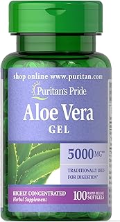 Puritan's pride aloe vera 25 mg 100 gélules