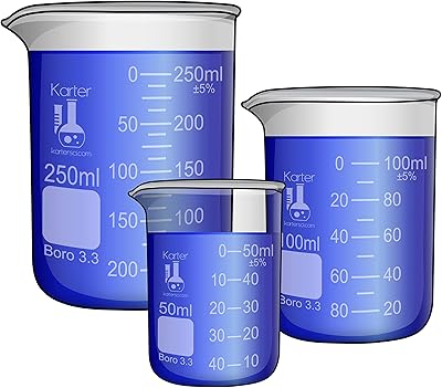 Ensemble de bols en verre à profil bas carter scientific 214t2