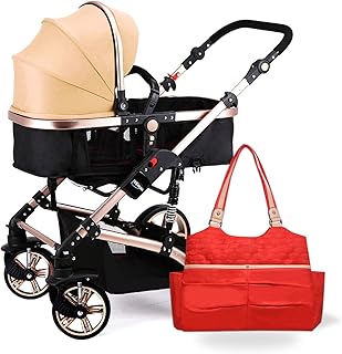 Poussette bébé 3 en 1 teknum avec sac à couches de sunveno