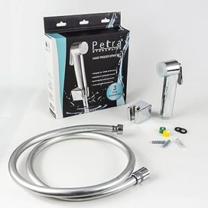 Ensemble shattaf petra streamline - pulvérisateur shattaf chromé avec tuyau en pvc argenté - fabriqué aux émirats arabes unis (1) (1). L'alternative e-commerce intelligente au Sénégal : Diaytar