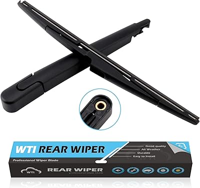 Bras d'essuie-glace arrière wti compatible avec hyundai santa fe 2013-2017 suv kits