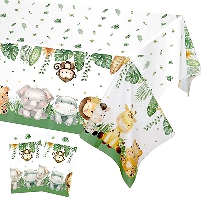 Nappe en plastique jetable sur le thème de la forêt de noël. Diaytar Sénégal : Des produits pour toute la famille à prix cassés