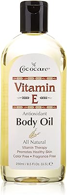 Gel d'huile corporelle à la vitamine e coca care 8,5 fl oz