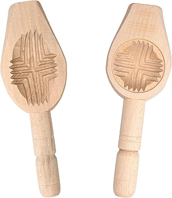 Onart home - 2 pack - moules à biscuits pour la cuisson | moules maamoul traditionnels faits à la main | emporte-pièce pour biscuits de pâtisserie | onart home moule à gâteau pressé à la main. La marketplace qui fait du bien à votre budget : Diaytar