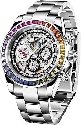 Montre à quartz pour homme, mouvement japonais, chronographe de sport, acier inoxydable, multifonction