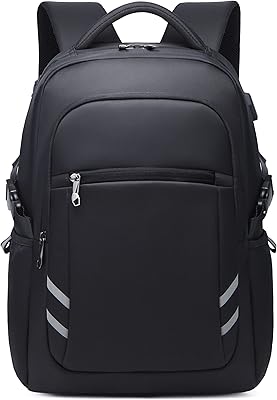 Sac à dos étanche pour ordinateur portable avec port de chargement usb