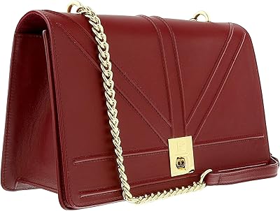 Sac à bandoulière moyen pierre cardin pour femme, bordeaux, 12.5-9-4, bordeaux, 12.5-9-4