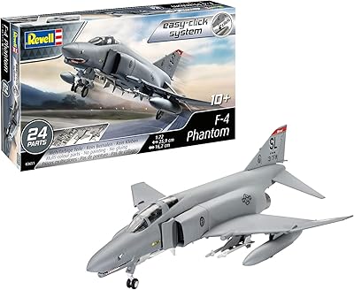 Kit de maquette en plastique revel phantom (easy click) rv03651 f-4 - assortiment