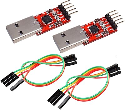 Module convertisseur série izuki cp2102 usb vers ttl 5 broches, téléchargez uart stc