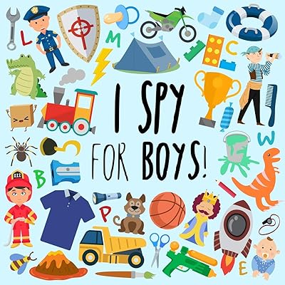I spy - pour les garçons ! : un jeu de devinettes amusant pour les 3 à 5 ans. Diaytar Sénégal : Le choix, la qualité, l'économie réunis