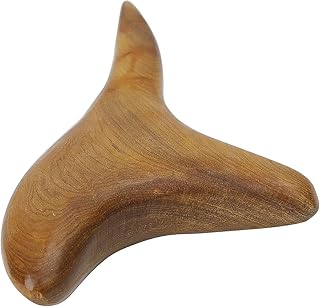 Masseur triangulaire d'acupression en bois zezone pour le corps des pieds outil