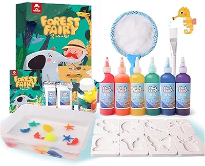 Ensemble de jeu de perles magiques d'elfe d'eau kit de fabrication de squishy