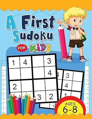 Un premier sudoku pour les enfants de 6 à 8 ans : cahier