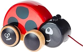 Jouet à tirer hape ladybug, multicolore, e0362