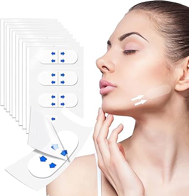 Ruban de lifting du visage 40 pièces patchs invisibles pour dissimuler les rides