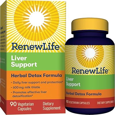 Complément alimentaire renew life liver sport avec formule à base de plantes