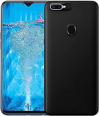 Coque arrière flexible en caoutchouc de silicone souple mat pour oppo f9