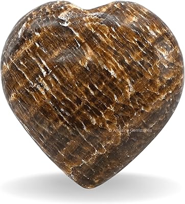 Pierre de palmier en cristal en forme de cœur en aragonite - pierre
